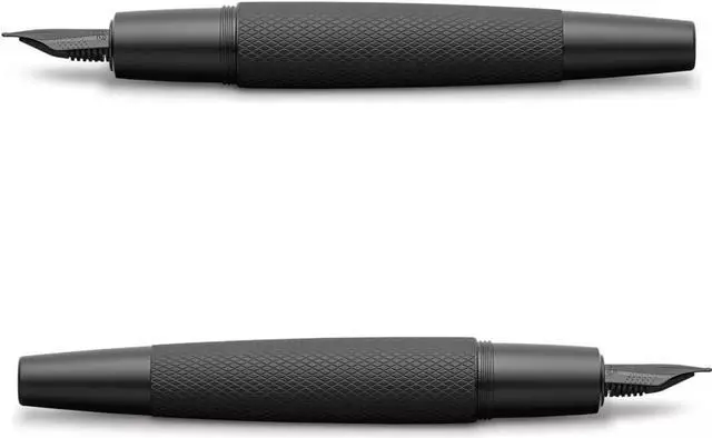 Alt view image 2 of 4 - Faber-Castell E-Motion Fountain Pen, Medium Nib, Pure Black