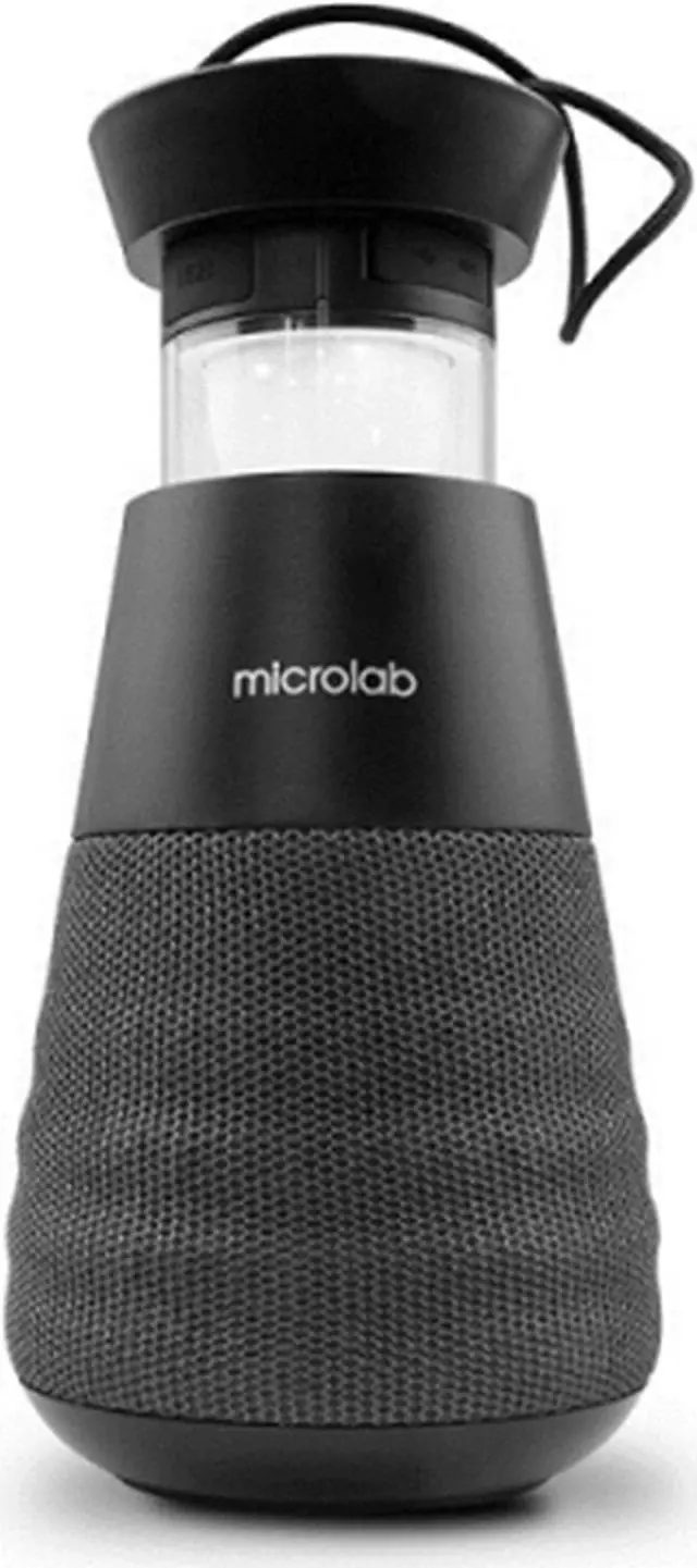 Alt view image 3 of 5 - MICROLAB BT True Wireless, Camping Light, Power Bank, IP65 Black