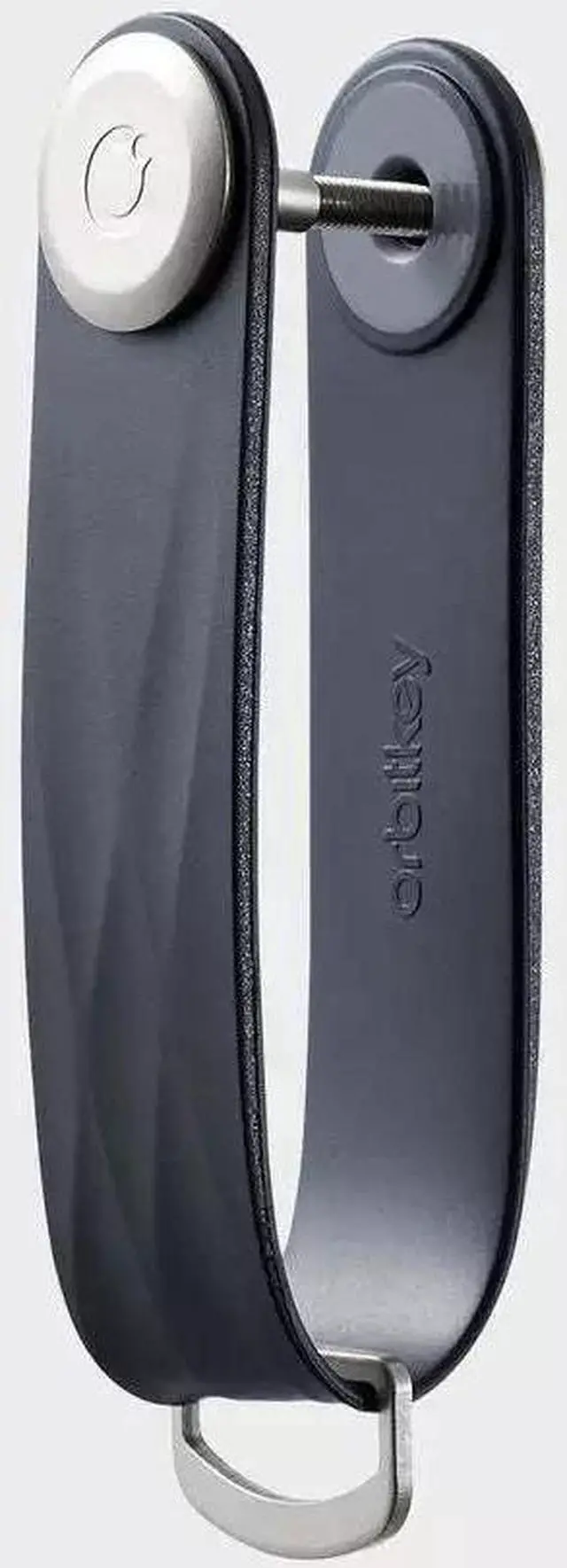 Alt view image 2 of 5 - Orbitkey Slim Rubber Key Organizer, Weatherproof, Carry 2-7 Keys, Midnight Blue