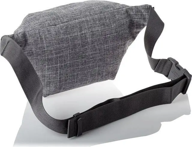 Alt view image 2 of 5 - Herschel Unisex Supply Co. Seventeen Waterproof Waist Pack, Raven Crosshatch