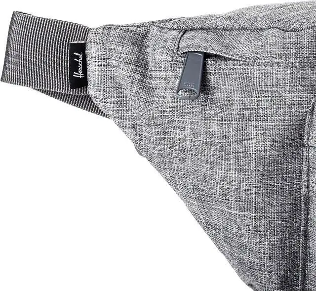 Alt view image 5 of 5 - Herschel Unisex Supply Co. Seventeen Waterproof Waist Pack, Raven Crosshatch