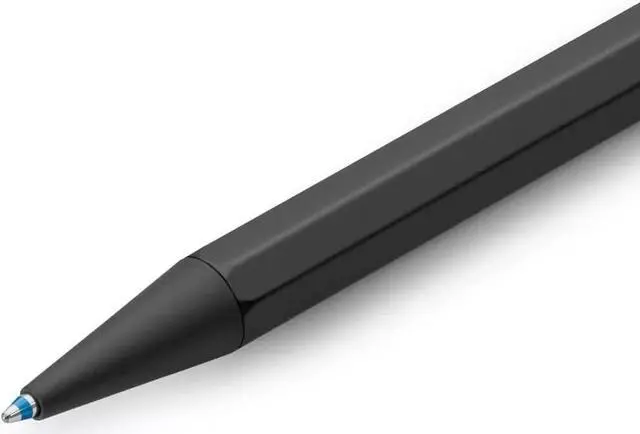 Alt view image 2 of 3 - Kaweco Classic Aluminum Slim Body Special Oil-Based Ballpoint Pen, Black