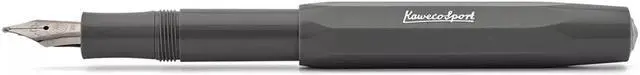 Main image of Kaweco Skyline Sport Exclusive Premium Plastic Fountain Pen, Grey, Fine Nib
