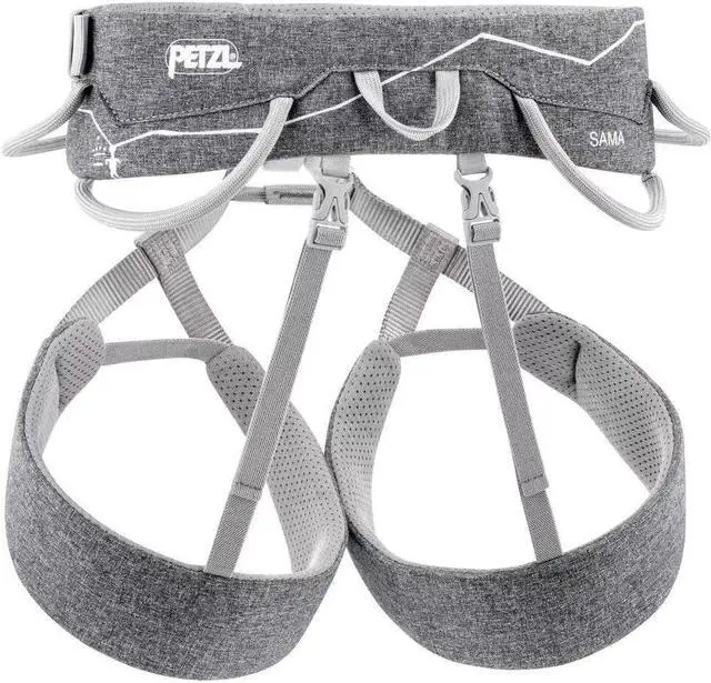 Alt view image 2 of 4 - Petzl C021AA02 Sama Climbing Harness, Gray, Large