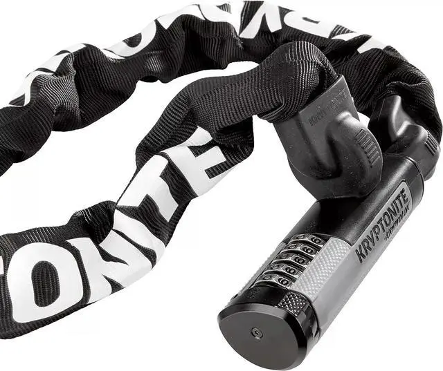 Alt view image 4 of 5 - Kryptonite Kryptolok 990 Combo Anti-Theft Bicycle Chain Lock, Black