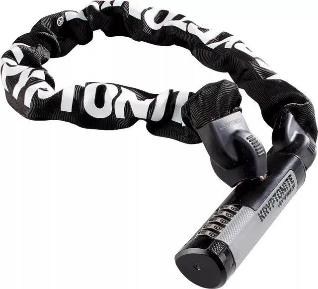 Main image of Kryptonite Kryptolok 990 Combo Anti-Theft Bicycle Chain Lock, Black