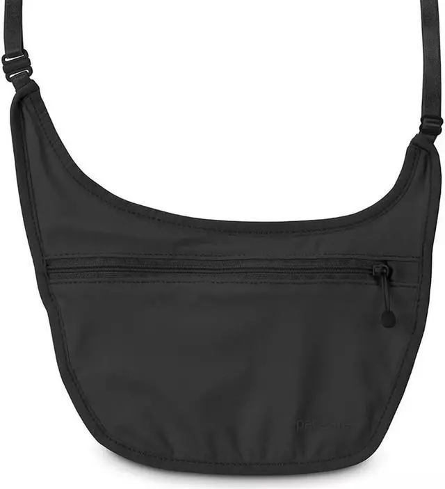 Alt view image 3 of 3 - Pacsafe Coversafe S80 Anti-Theft Secret Lightweight Body Pouch, Black