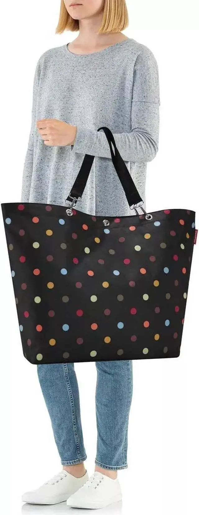 Alt view image 3 of 5 - Reisenthel Shopper XL Shopping Bag, Dots