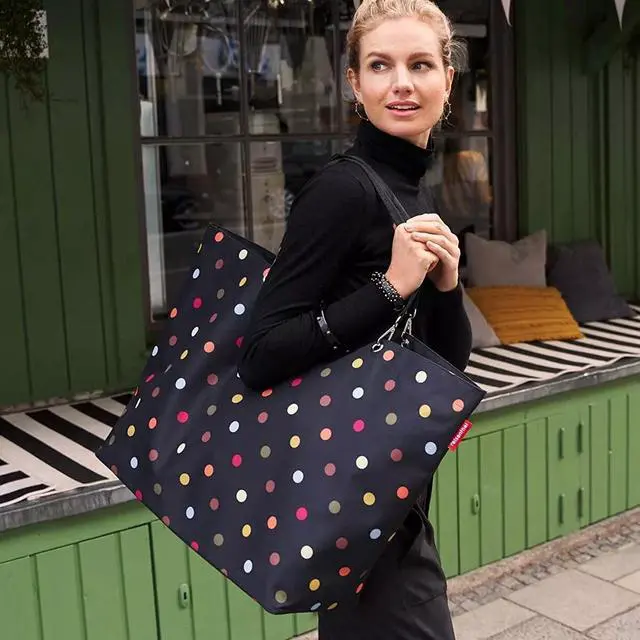 Alt view image 5 of 5 - Reisenthel Shopper XL Shopping Bag, Dots