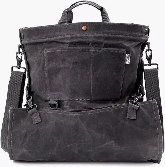 Alt view image 6 of 6 - Barebones Harvesting & Gathering Bag, Multi-Way Strap,Water Friendly, Slate Gray