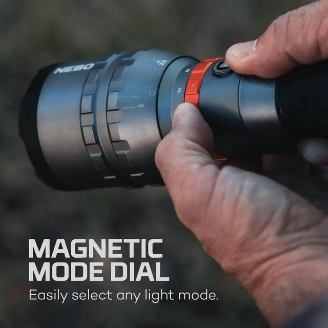 Alt view image 5 of 5 - NEBO Davinci Powerful, Rechargeable and Waterproof Handheld Flashlight and Power Bank