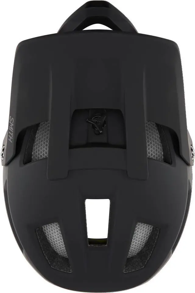 Alt view image 4 of 5 - Smith Mainline Cycling Helmet Downhill Adult Mountain Bike Helmet - Matte Black, Medium