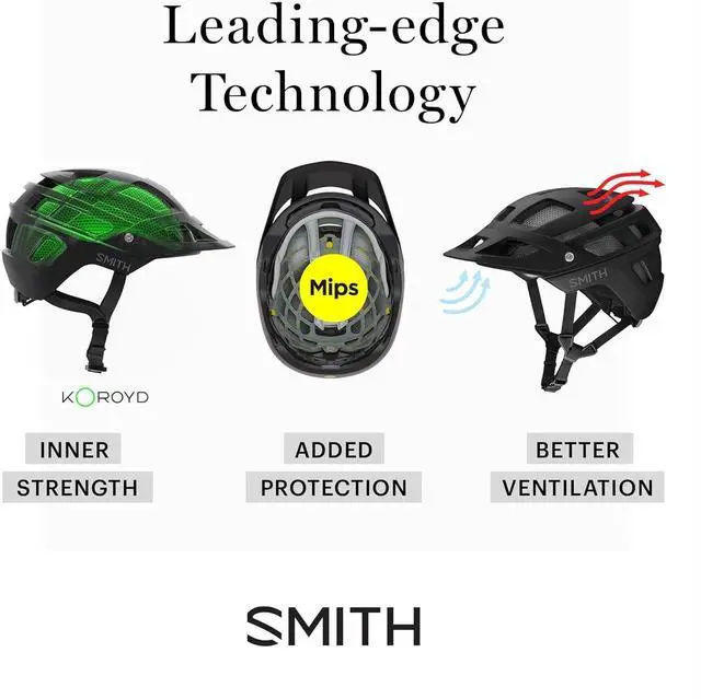 Alt view image 5 of 5 - Smith Engage MTB Cycling Helmet, Matte Black, Medium