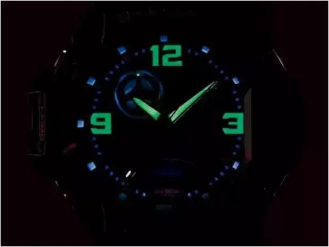 Alt view image 4 of 4 - Casio G-Shock GA-1000-4B Men's Digital Display Fashion Resin Watch, Red/Black