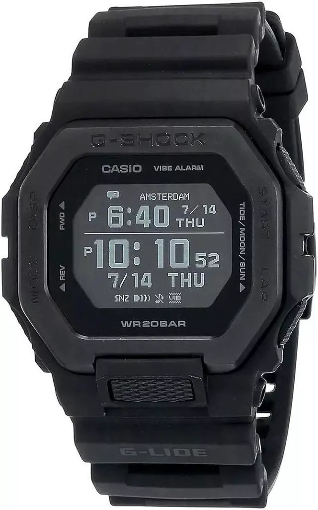 Main image of Casio GBX-100NS-1 Men's G-Shock Digital Dial Watch With Resin Strap - Black
