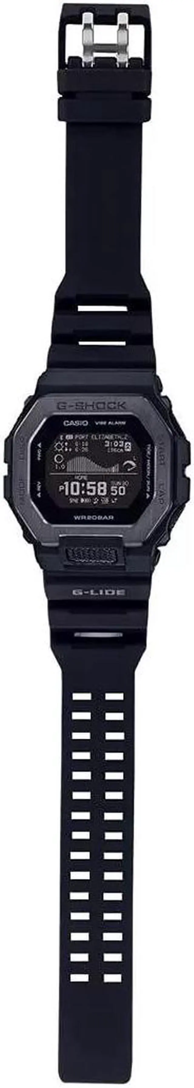 Alt view image 4 of 11 - Casio GBX-100NS-1 Men's G-Shock Digital Dial Watch With Resin Strap - Black