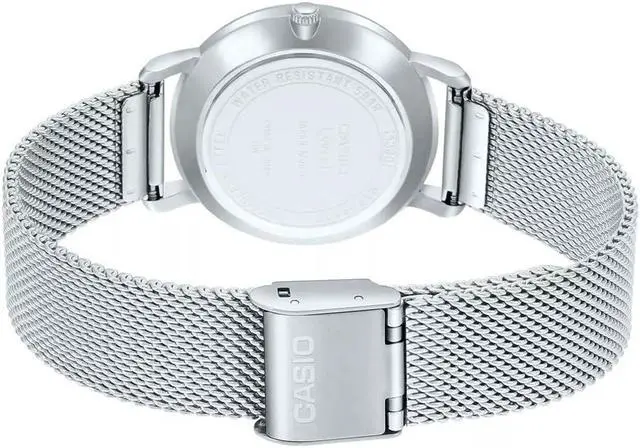 Alt view image 2 of 5 - Casio MTP-B110M-1AVDF Men's 3H Sports Watch, Stainless Steel Strap & Black Dial