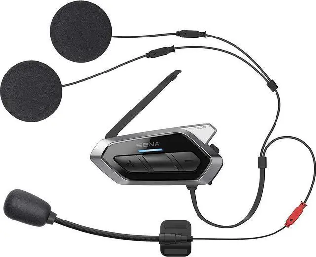 Alt view image 2 of 4 - Sena 50R-02 HD Bluetooth Communication System with Mesh Intercom, Single