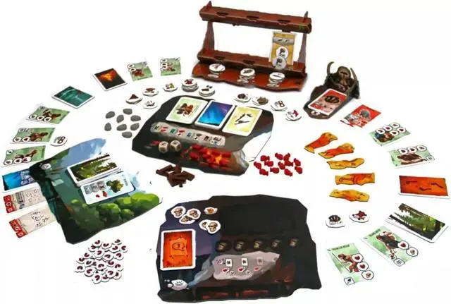 Alt view image 5 of 6 - Z-Man Games Paleo Board Game for Kids & Adults, 45-60 Minute Playtime