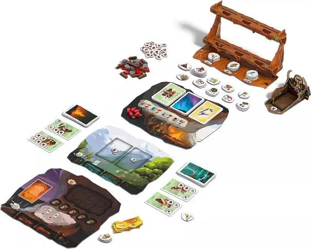 Alt view image 3 of 6 - Z-Man Games Paleo Board Game for Kids & Adults, 45-60 Minute Playtime
