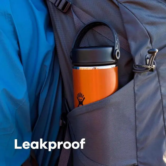 Alt view image 2 of 5 - Hydro Flask Insulated Lightweight Wide Mouth Trail Series, 32 oz - Serpentine