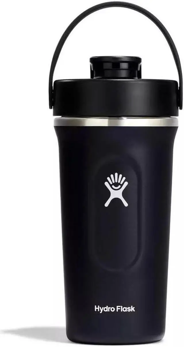 Main image of Hydro Flask Double Wall Vacuum Insulation Shaker Bottle, 24oz - Black