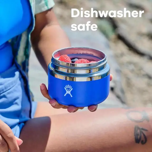 Alt view image 5 of 8 - Hydro Flask Unisex Double Wall Vacuum Insulated Food Jar, 20 oz - Agave Green