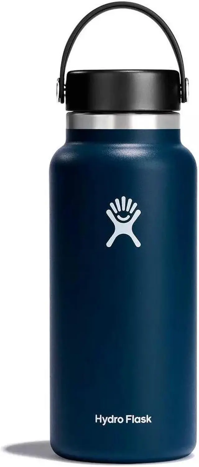 Hydro Flask Insulated Standard Mouth Flex Cap Water Bottle, 18 oz - Indigo  Blue - Newegg.com