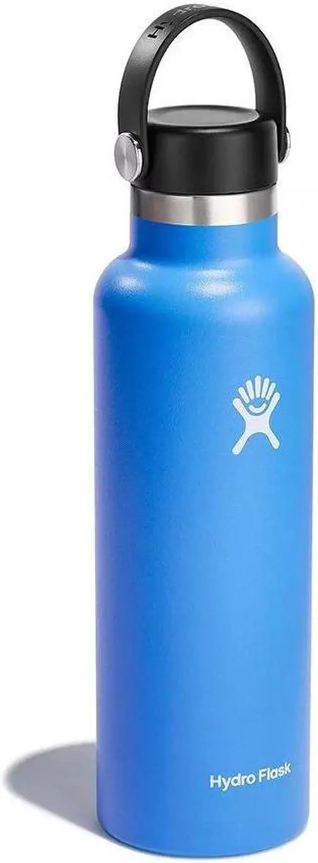 Alt view image 3 of 9 - Hydro Flask Insulated Standard Mouth Flex Cap Water Bottle, 21 oz - Cascade Blue