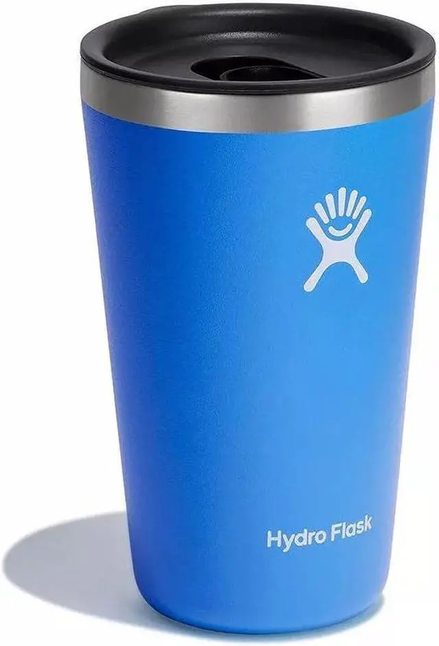 Alt view image 2 of 7 - Hydro Flask Insulated Tumbler with Lid and Double Wall, 16 oz - Cascade Blue