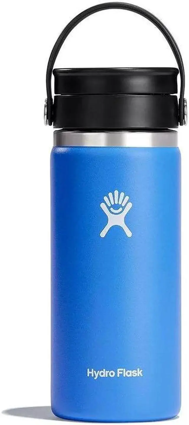 Main image of Hydro Flask Insulated Wide Mouth Water Bottle Mug with Sip lid, 16 oz - Cascade