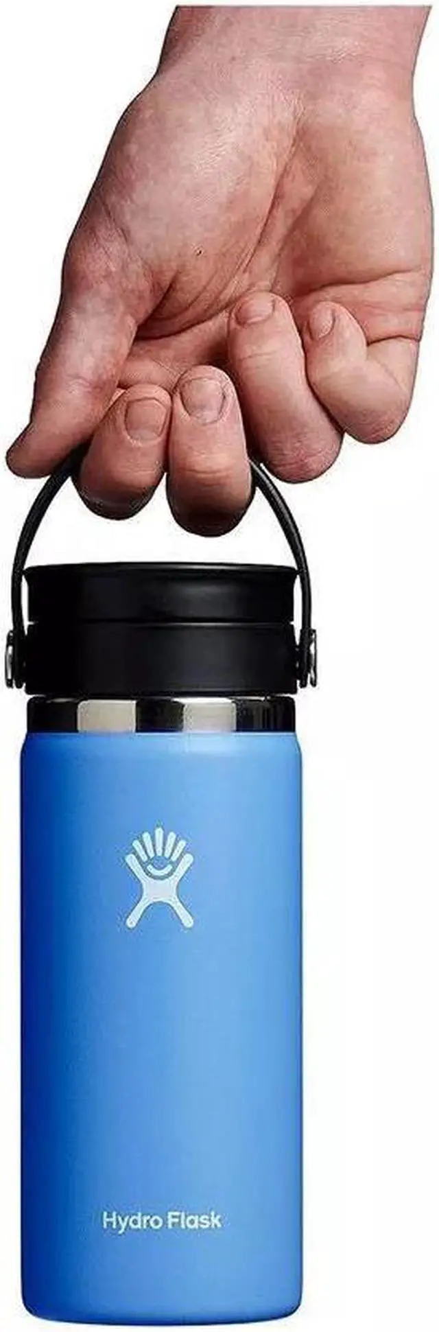 Alt view image 2 of 6 - Hydro Flask Insulated Wide Mouth Water Bottle Mug with Sip lid, 16 oz - Cascade