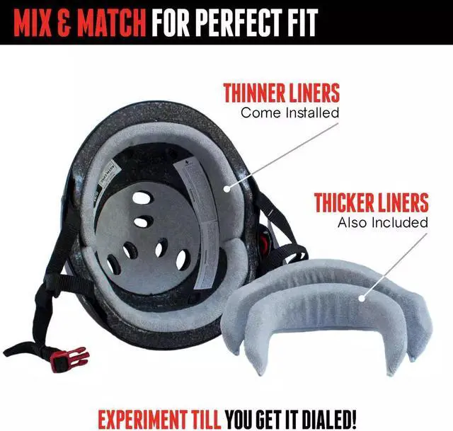 Alt view image 4 of 5 - Triple Eight The Certified Sweatsaver Helmet - Hot Wheels, Size Large/XLarge