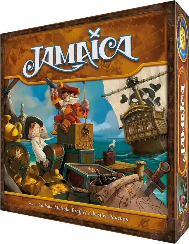 Main image of Space Cowboys Jamaica Board Game for Kids & Adults, 2-6 Players - Ages 8+