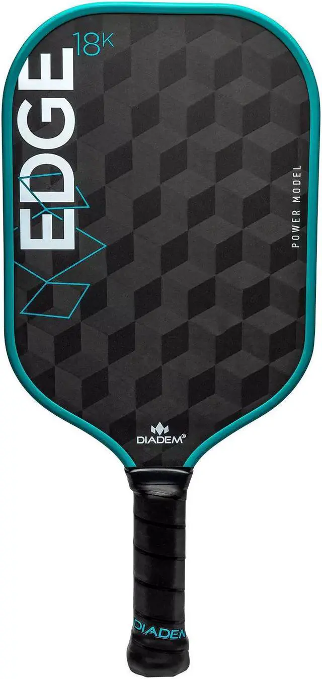 Main image of Diadem Unisex Edge 18K Power USAPA Approved Pickleball Paddle - 16mm, Teal