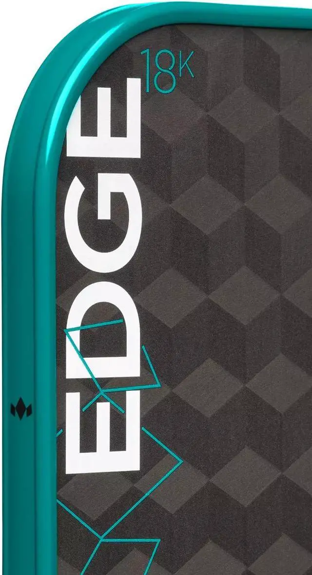Alt view image 4 of 5 - Diadem Unisex Edge 18K Power USAPA Approved Pickleball Paddle - 16mm, Teal