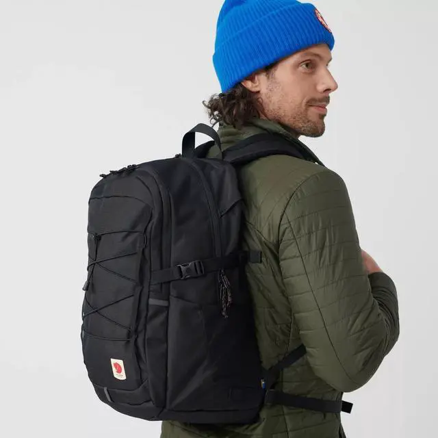 Alt view image 4 of 7 - Fjallraven 23346-550 Comfortable Skule Hiking Outdoor Backpack Bag, 28L - Black