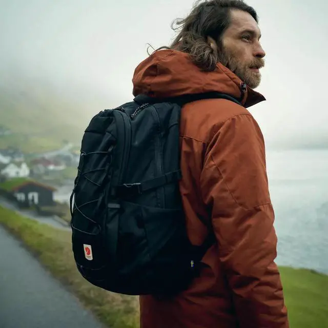 Alt view image 3 of 5 - Fjallraven 23346-560 Comfortable Skule Hiking Outdoor Backpack Bag, 28L - Navy