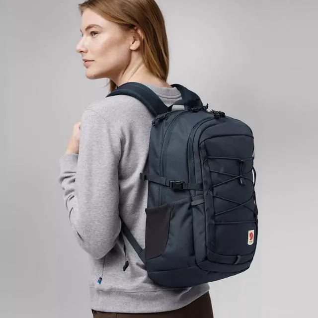 Alt view image 4 of 5 - Fjallraven 23349-550 Comfortable Skule Hiking Outdoor Backpack Bag, 20L - Black