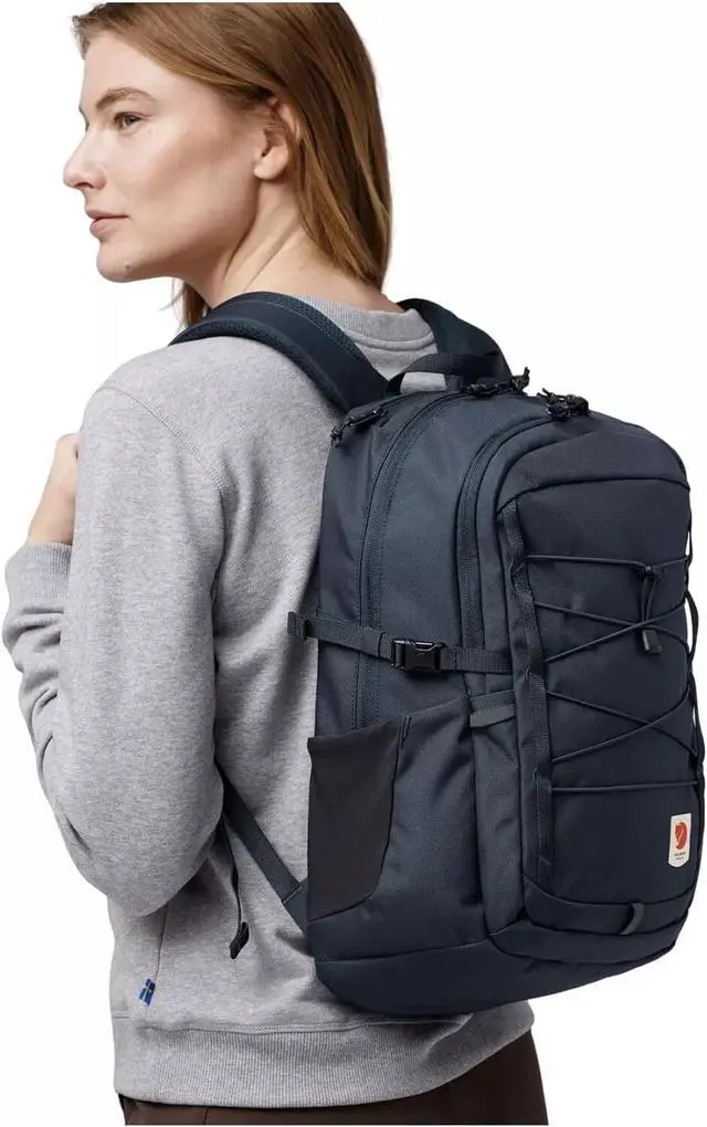 Alt view image 4 of 5 - Fjallraven 23349-560 Comfortable Skule Hiking Outdoor Backpack Bag, 20L - Navy