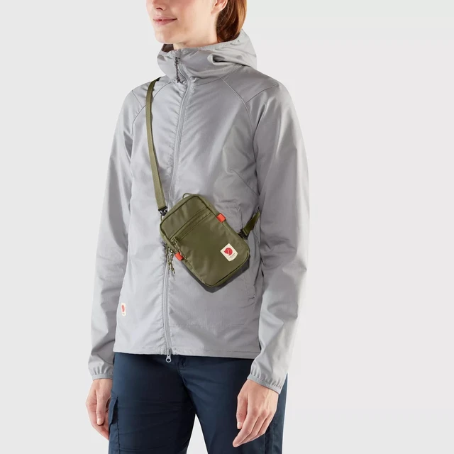 Alt view image 6 of 6 - Fjallraven F23226-550 Adjustable High Coast Waterproof Pocket Bag - Black