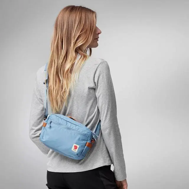 Alt view image 4 of 6 - Fjallraven F23227-560 Adjustable Lightweight High Coast Crossbody Bag - Navy
