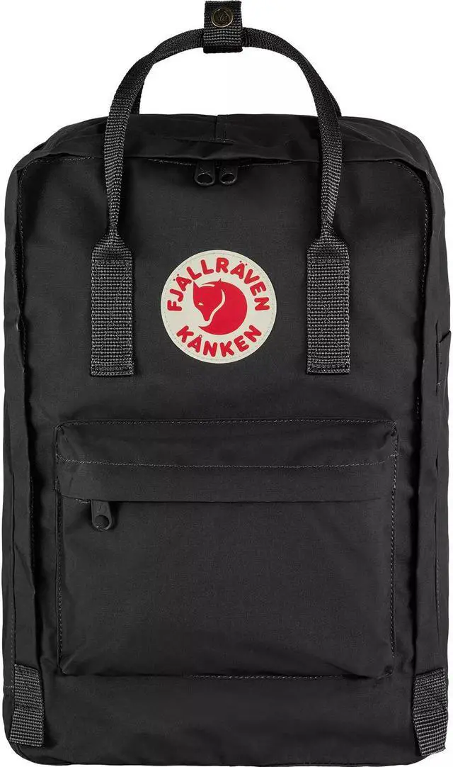 Alt view image 2 of 6 - Fjallraven F23524-550 Adjustable Water Resistant Kanken Backpack, 15 in - Black