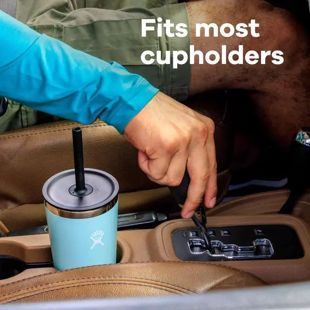 Alt view image 6 of 6 - Hydro Flask Double-Wall Insulated All Around Tumbler w/Lid, 16 oz - Birch Grey