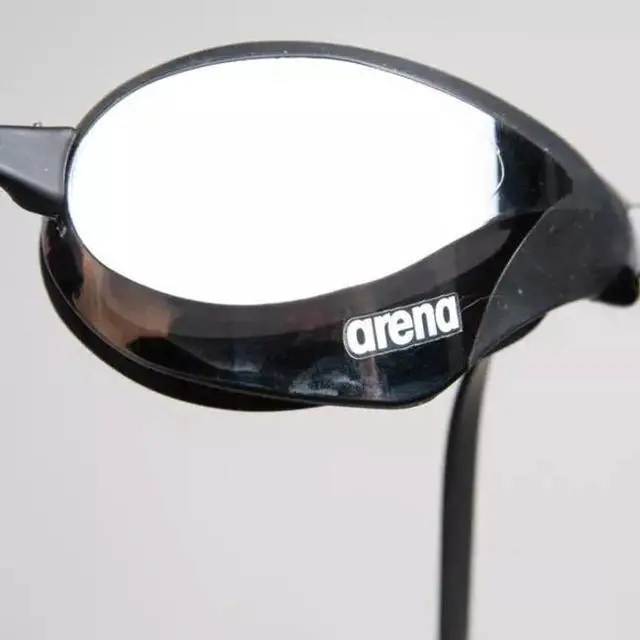 Alt view image 5 of 6 - Arena Unisex Cobra Ultra Swipe Racing Swim Goggles, Anti-Fog, Blue/Blue/Black