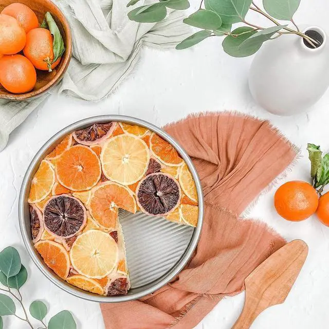 Alt view image 2 of 5 - USA Pan Durable Nonstick Round Shape 4", 6" & 8" Cake Pan Set- Pack of 3