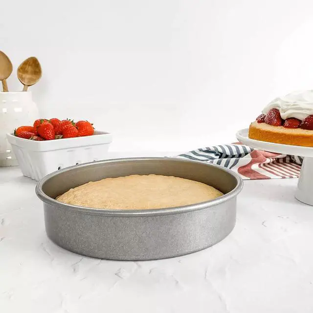 Alt view image 2 of 6 - USA Pan Bakeware Aluminzed Steel 5Pcs Set - Half, Cookie Sheet, Loaf & Cake Pan