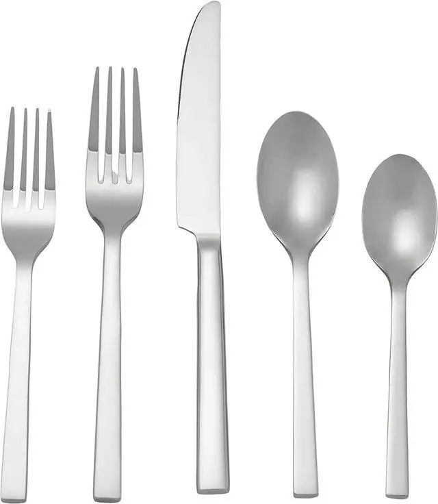 Main image of Oneida Chef's Table 20 Pc Everyday Flatware, Service for 4, Stainless Steel