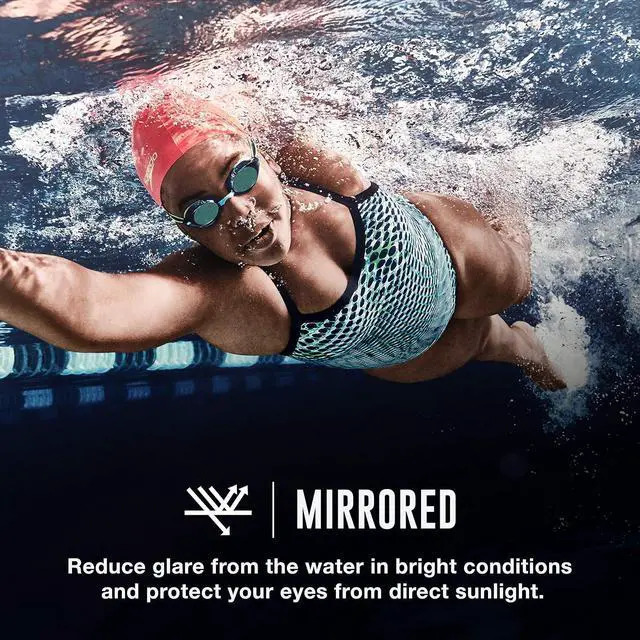 Alt view image 4 of 5 - Speedo Unisex-child Swim Goggles Vanquisher 2.0 Junior