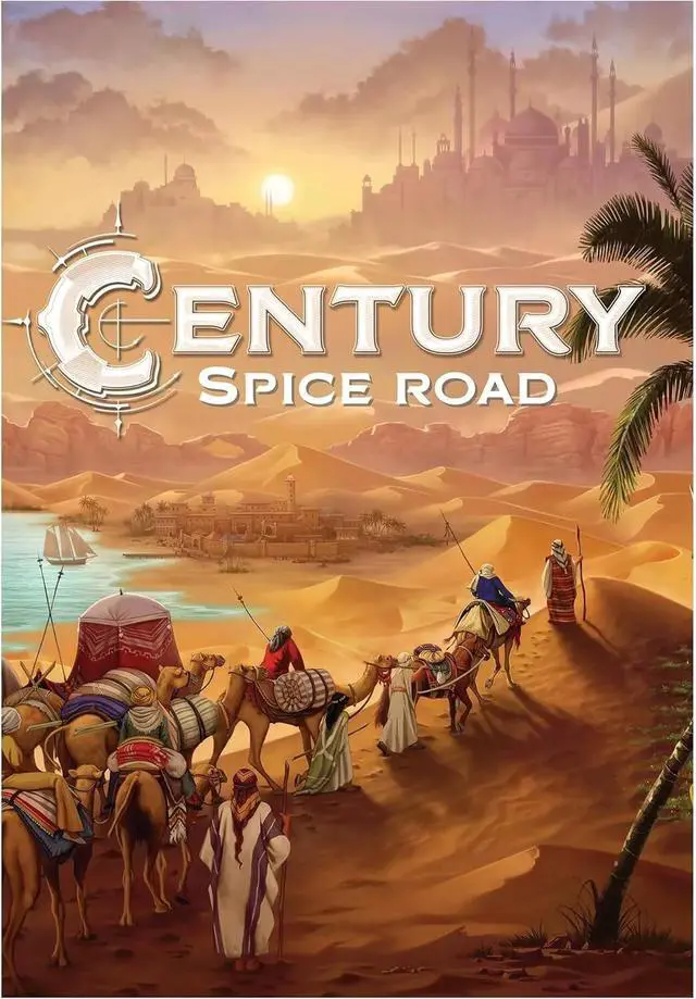 Alt view image 5 of 6 - Century Spice Road Board Game | Strategy/ Exploration/ Family Board Game | Ages 8 + | 2 to 4 Players | Average Playtime 30-45 Minutes | Made by Plan B Games,Multi-Colored,40000ENPBG